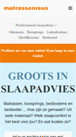 Mobile Screenshot of matrassenreus.be